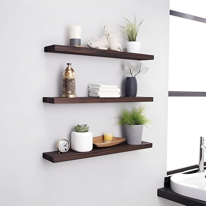 PHPH 24 Inch Wood Floating Shelves - Image 4