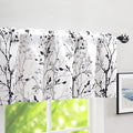 Luvyohmee Tree Branch Printed Valance Curtain, Dining Room, Living Room by Luvyohmee