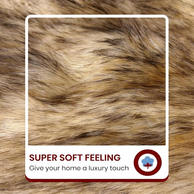 Free Shape Luxury Soft Fluffy Shag Area Rug Double 2'x6', 60x180cm - Image 5