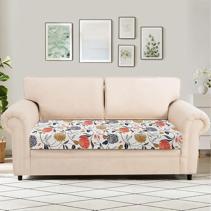 SearchI Stretch Printed Sofa Couch Cushion Covers Replacement Chair Cushion - Image 2