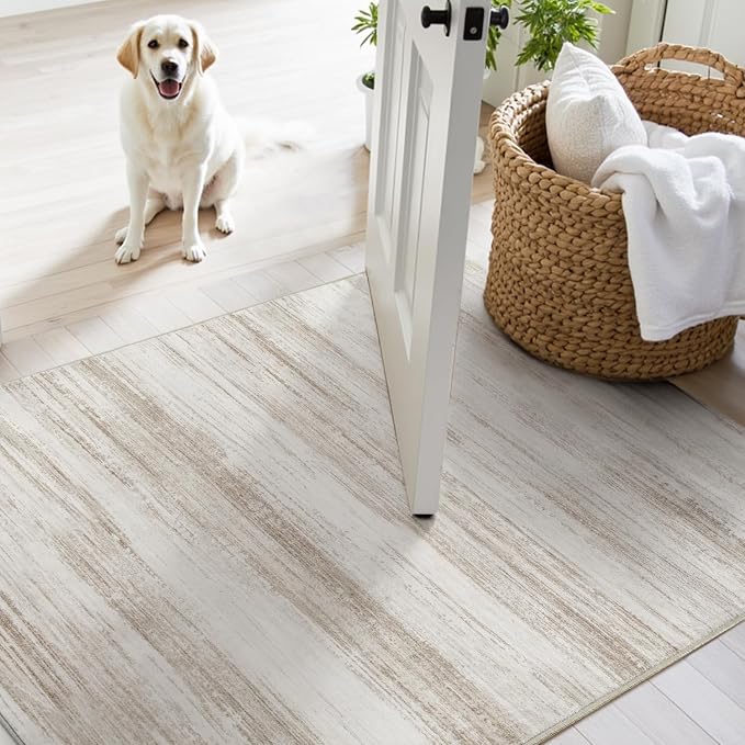 PADOOR Modern Abstract Entryway Rug - Image 5