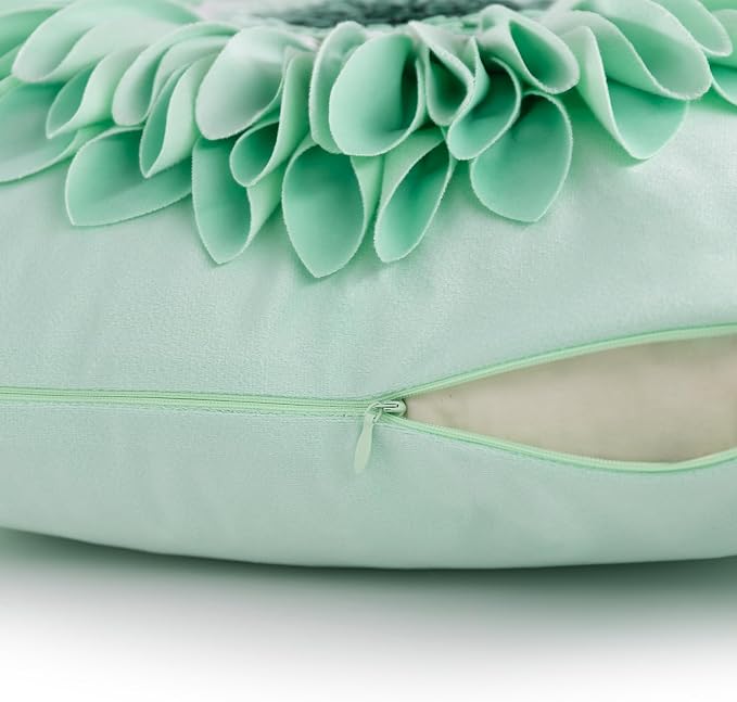 OiseauVoler 3D Sunflower Throw Pillow Cover Decorative Handmade Cushion Cover - Image 8
