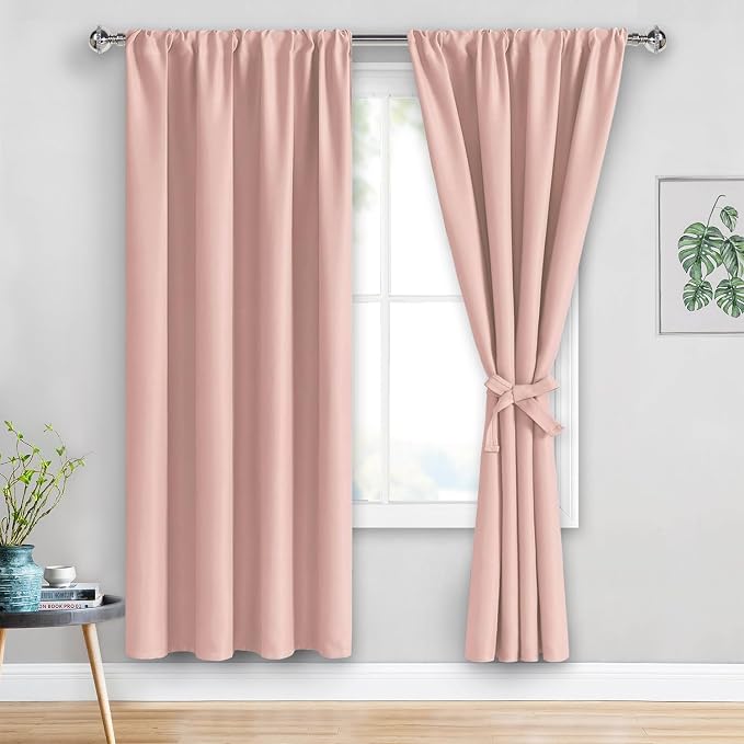 JIUZHEN Blackout Curtains for Bedroom - Image 7