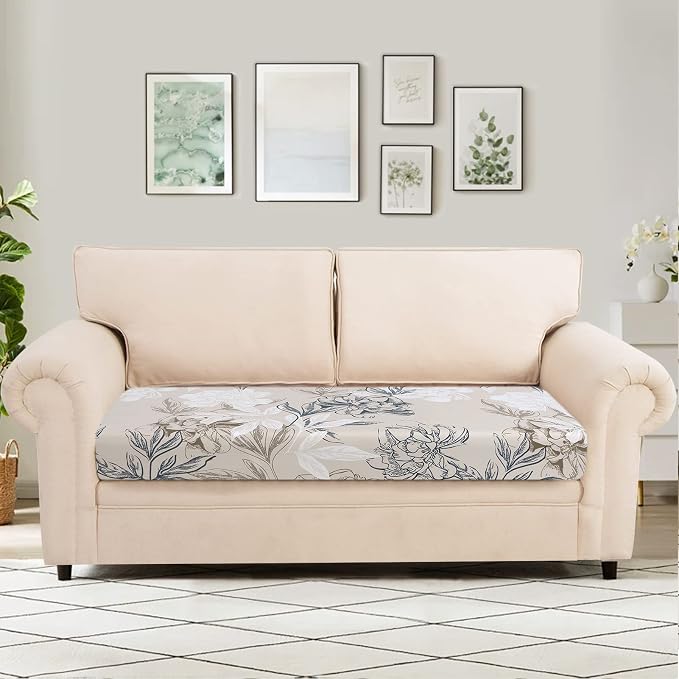 SearchI Stretch Printed Sofa Couch Cushion Covers Replacement Chair Cushion - Image 2