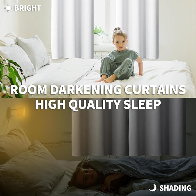 BGment Room Darkening Curtains 84 Inches Long - Image 4