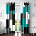 Tyrot Teal/Turquoise 100% Blackout Curtains by TyrotHomeDecor