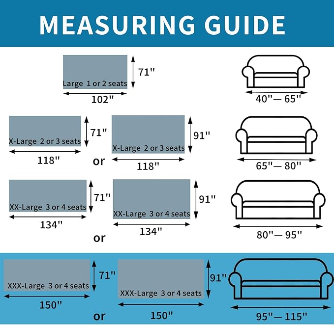 HAOMAIJIA Chenille Couch Cover Sofa Covers - Image 5