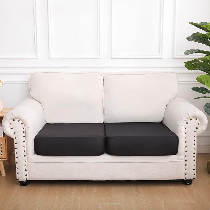 hyha Waterproof Couch Cushion Covers, Stretch Sofa Couch Seat Slipcover - Image 7