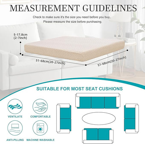 14Pcs Stretch Patio Cushion Covers, Outdoor Couch Covers Replacement, Outdoor - Image 2