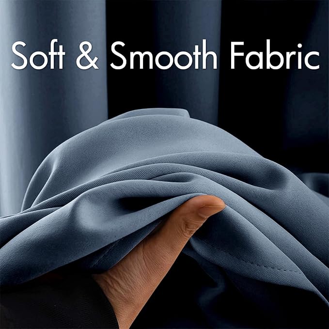 MIULEE Blackout Curtains 96 Inches Long - Image 3