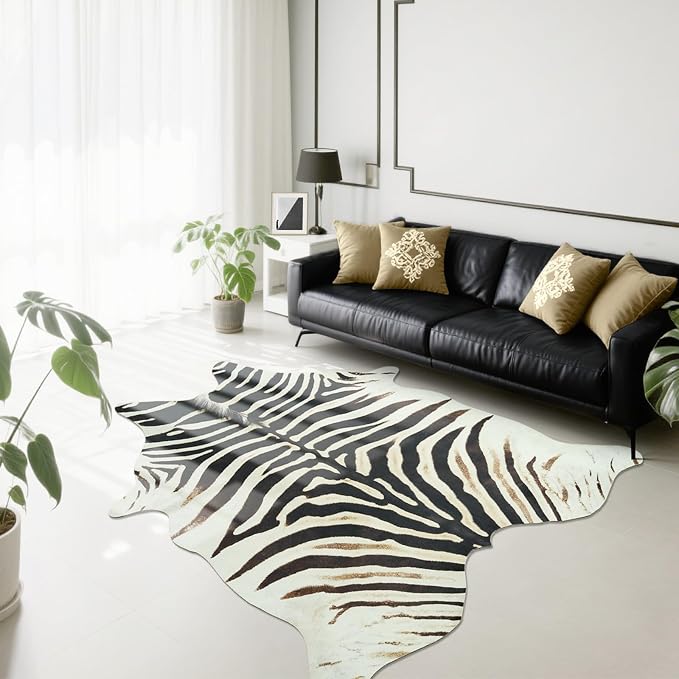 BENRON Zebra Rug, Cute Animal Hides and Skins - Image 7