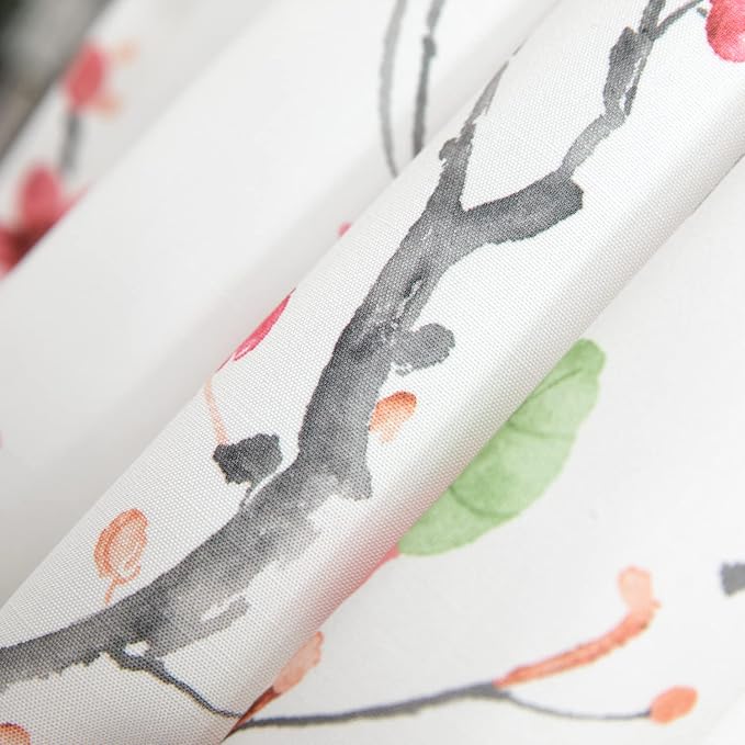 Leeva Colorful Flower Farmhouse Valance, 1 Pack Rod Pocket Privacy Small Drape - Image 6