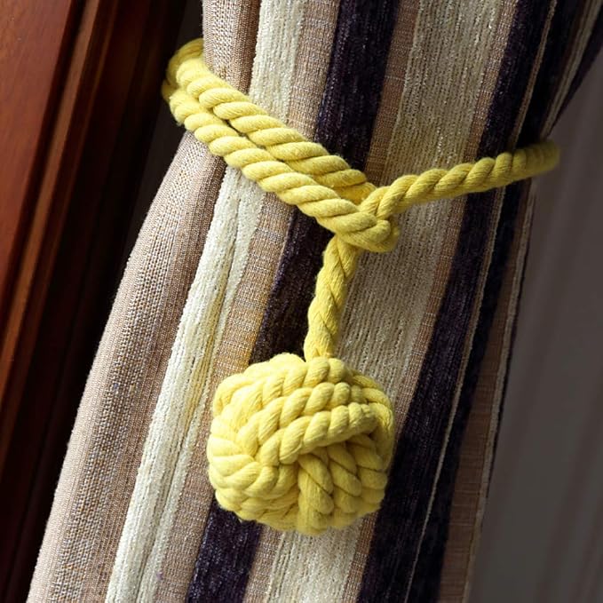 Melaluxe 4 Pack Curtain Tiebacks - Image 6