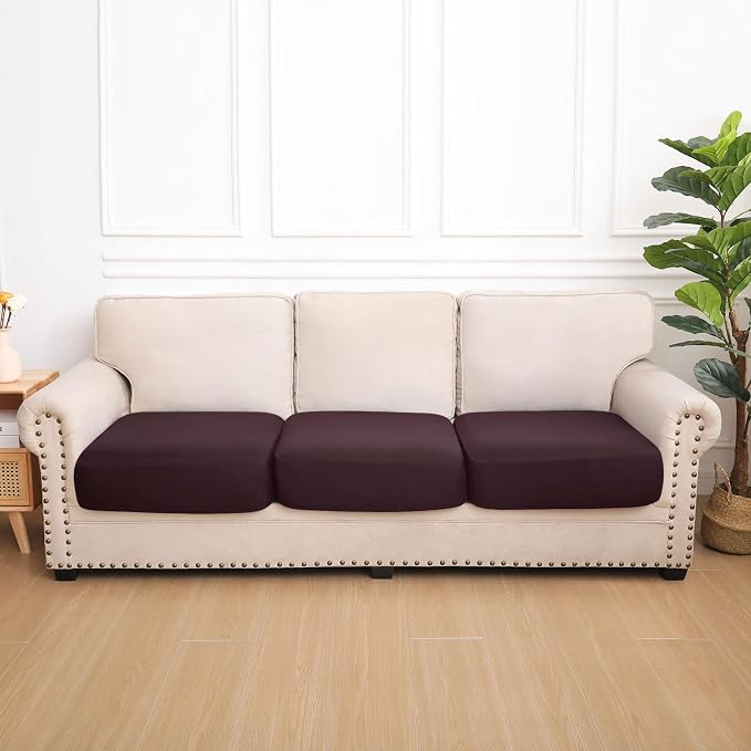 hyha Waterproof Couch Cushion Covers, Stretch Sofa Couch Seat Slipcover - Image 7
