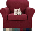 MAXIJIN 2 Piece Jacquard Chair Covers by MAXIJIN