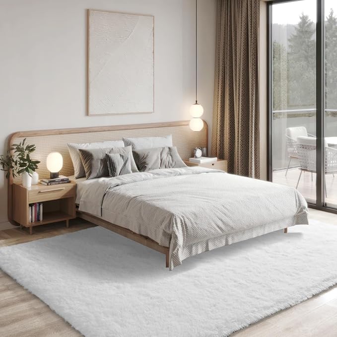 Merelax Soft Modern Indoor Large Shaggy Rug - Image 7