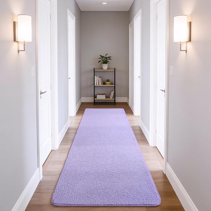 Soft Runner Rugs for Bedroom 2x6, Non Slip Runners for Hallway Kitchen Laundry - Image 8