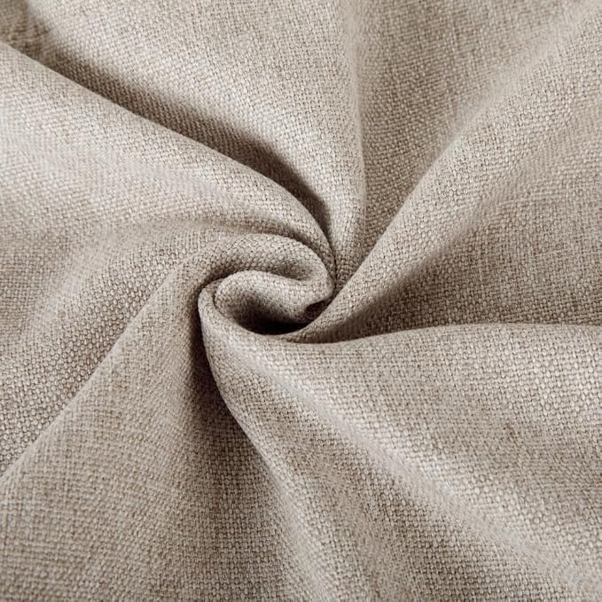 Jola's House 2 Pack Burlap Window Curtain Valances Farmhouse Style Window - Image 3