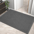 HIYARD Sturdy Front Door Mat, Absorbent Muddy Dirt Resist Welcome Door Mats by HIYARD