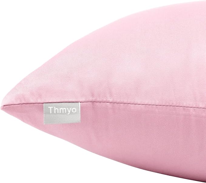 Thmyo 4-Pack 100% Cotton Lumbar Comfortable Solid Decorative Throw Pillow - Image 8