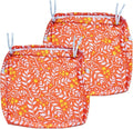 NettyPro Patio Cushion Covers 2 Pack Water Repellent UV Resistant Outdoor Chair by NettyPro