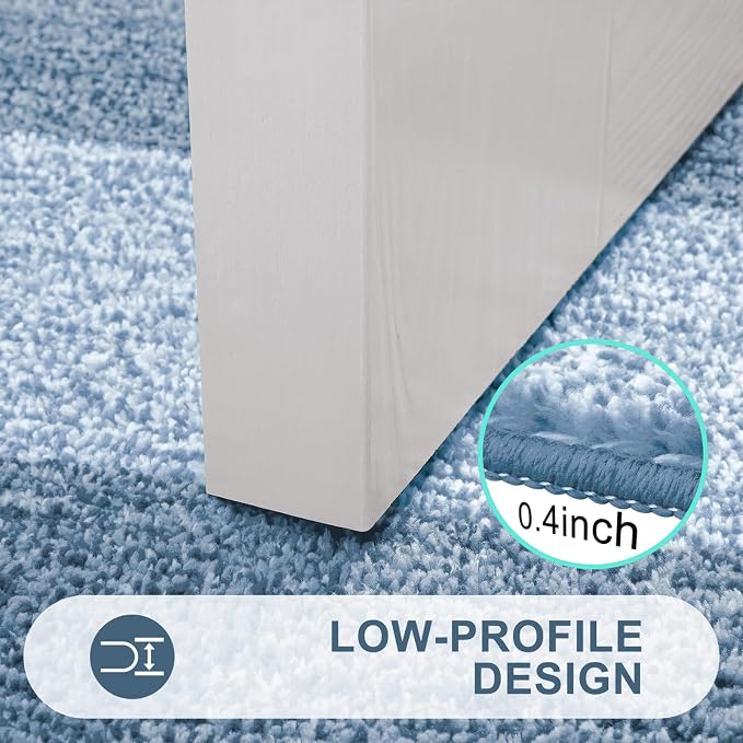 Kitinjoy Indoor Outdoor Door Mat, 48x30 Non-Slip Absorbent Dirt Trapper - Image 4