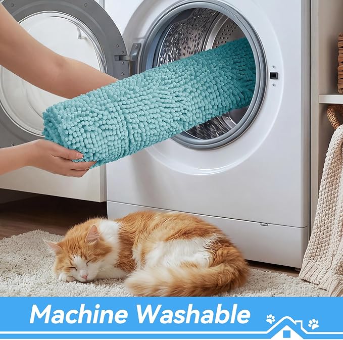 Bcoimo Super Absorbent Cat Door Mat, Pet Rugs - Image 5