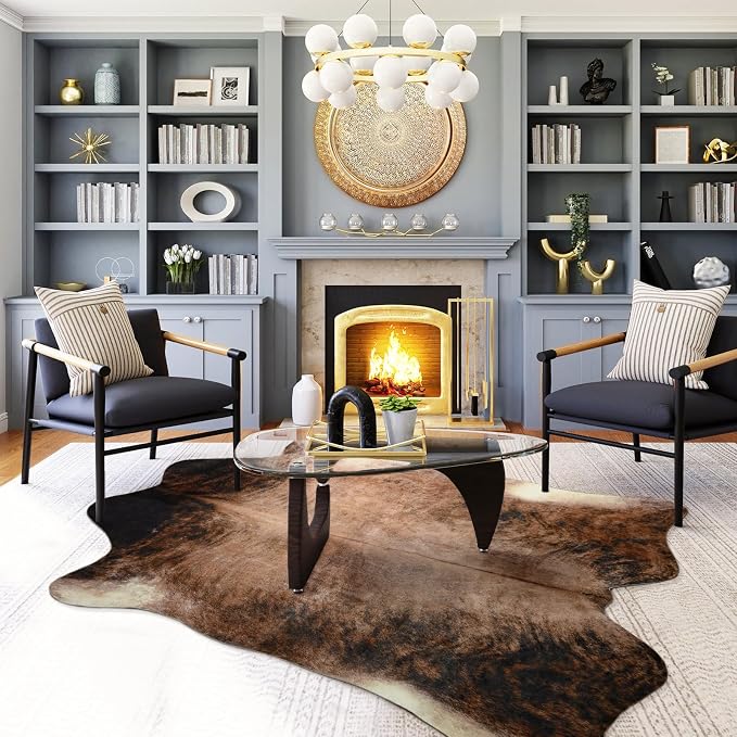 Easycozy Faux Cowhide Large Cow Print Rug - Image 8