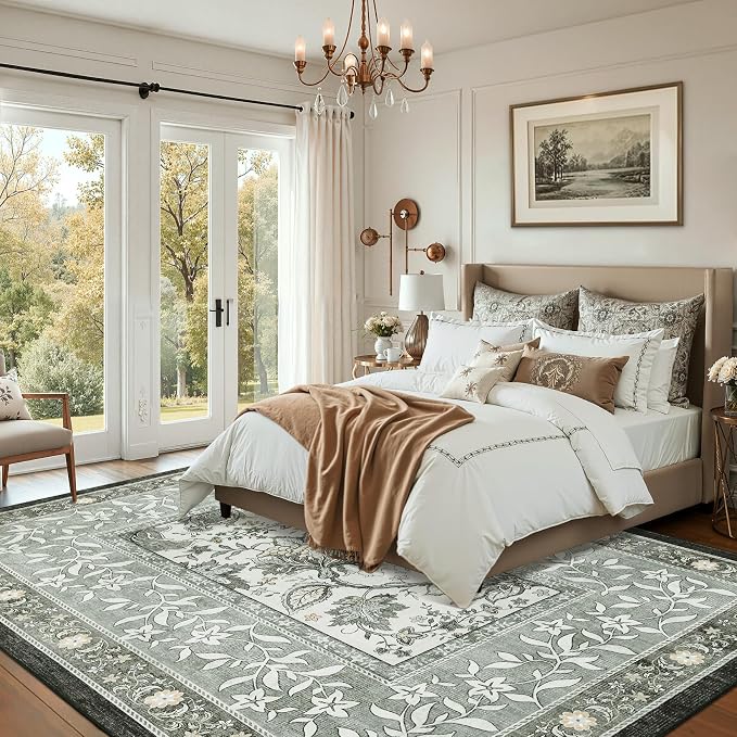 GarveeHome Provence9x12 Area Rug - Image 2