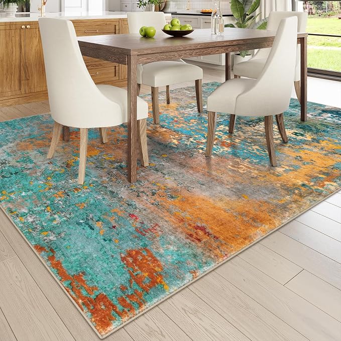 Lahome Modern Abstract 10x14 Area Rug - Image 3