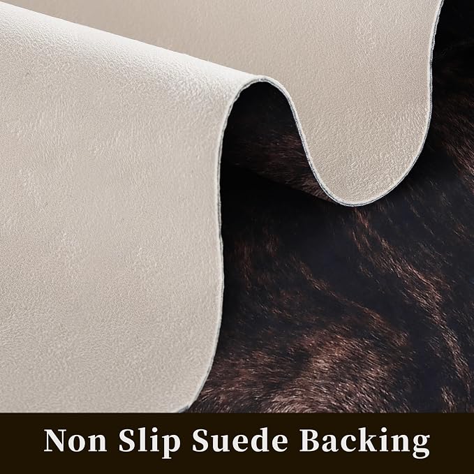 Cow Hide Faux Cowhide Rug: Cow Print Rug - Image 5