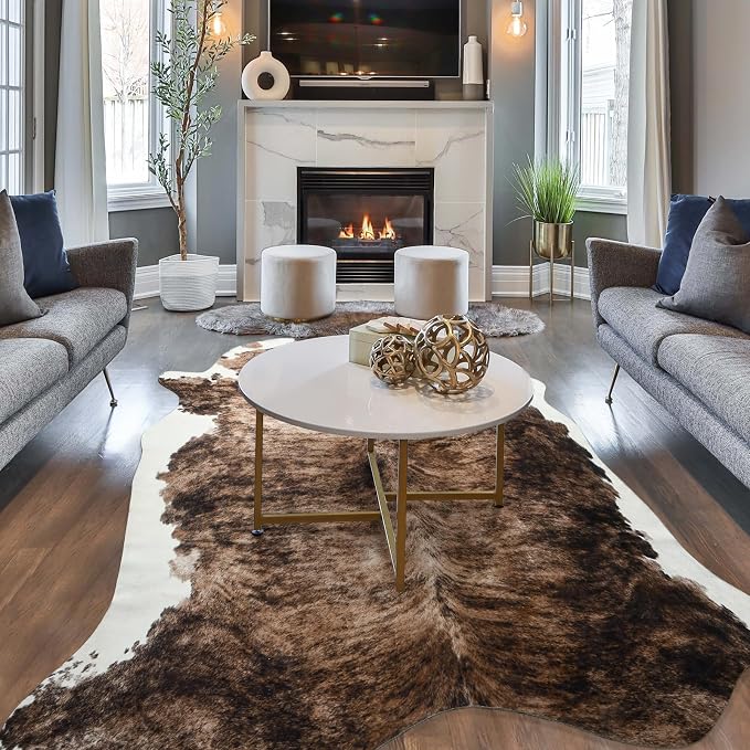 Easycozy Faux Cowhide Large Cow Print Rug - Image 8