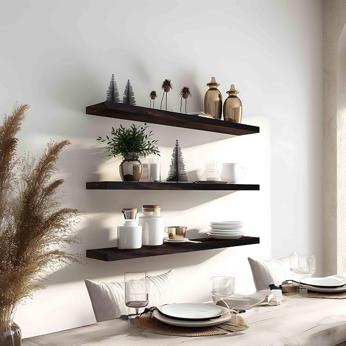 PHPH 36 Inch Wood Floating Shelves - Image 5