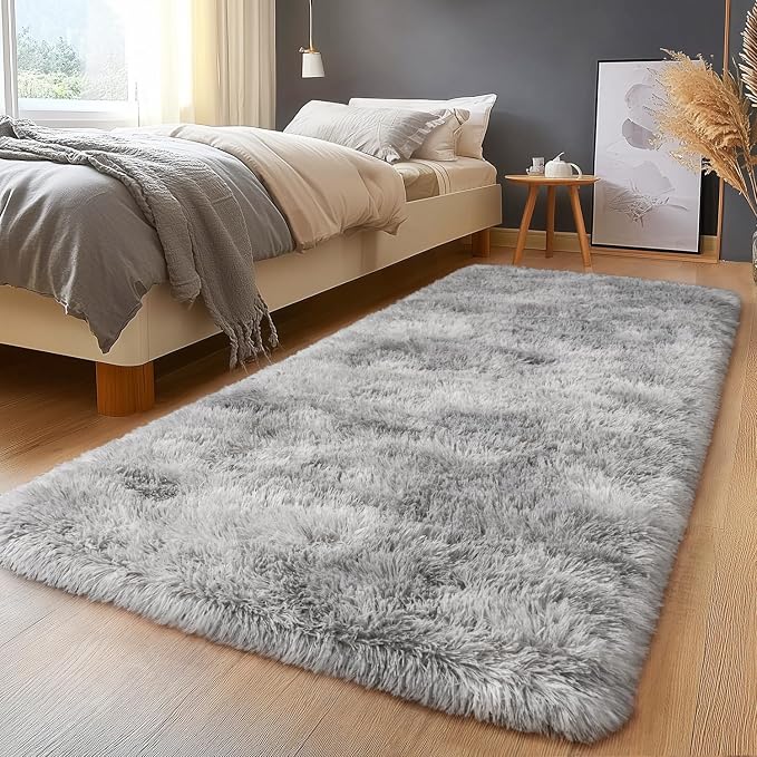 Ultra Soft Fluffy Rugs for Bedroom, Anti-Skid Indoor Carpet Nursery Rugs for by Isdook