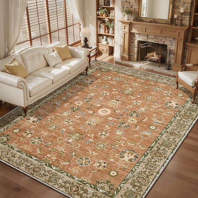 Tangsoo 5x8 Terracotta Area Rug by Tangsoo