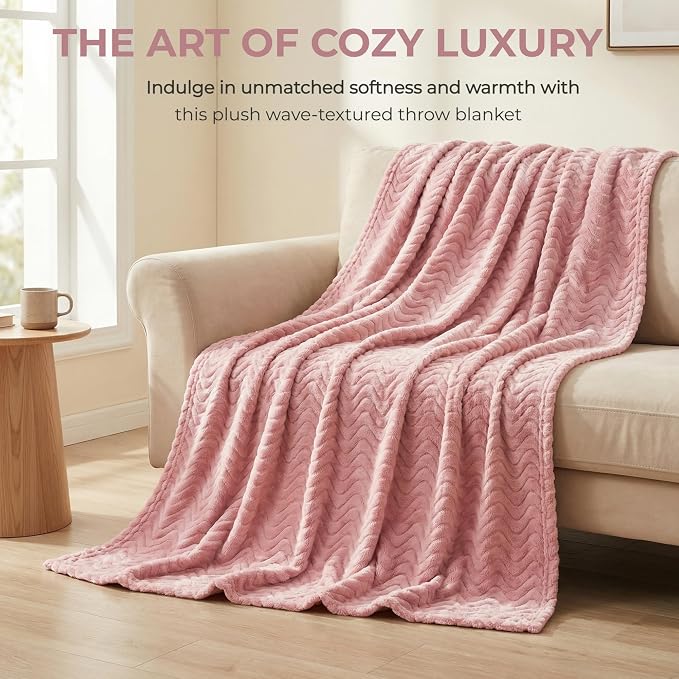 Exclusivo Mezcla Queen Blanket for Bed, Cozy Lightweight Fleece Blankets for - Image 6