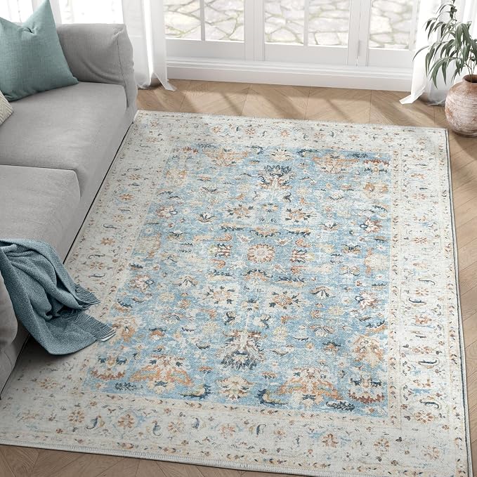 jinchan Area Rug 4x6 Bedroom Rug by JINCHAN