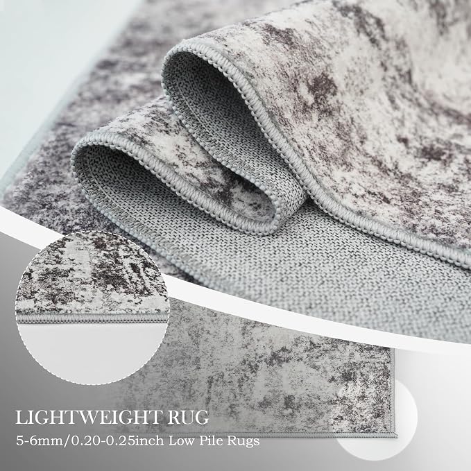 10x10 Square Living Room Area Rug - Image 6