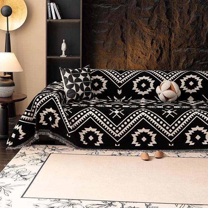 VClife Bohemian Southwestern Pattern Sofa Cover Non Slip Washable Couch Cover by VCLIFE