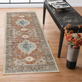 Lahome Oriental Washable Hallway Runner Rug, 2x6 Runners by Lahome