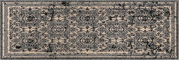 Vaukki Hallway Runner Rug, Vintage Shaggy Soft Laundry Rug Runner, Non Slip - Image 8