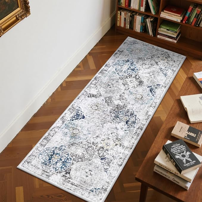 Ileading Washable Hallway Runner Rugs, 2x6 Non Slip Runners Area Rug - Image 2