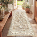 LOKHOM Washable Runner Rug, 3x6 Non-Slip Vintage Hallway Runner Rug by LOKHOM