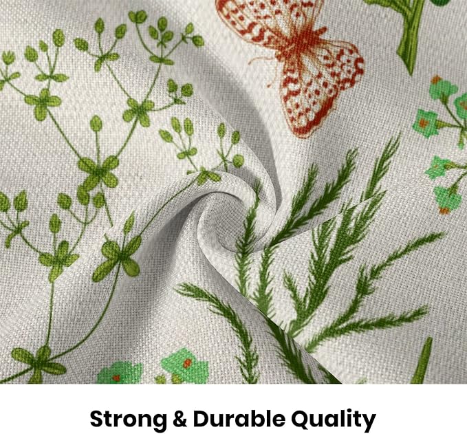 AEIOAE Summer Pillow Covers 18x18 Inch Set of 2, Seasonal Floral Outdoor - Image 7