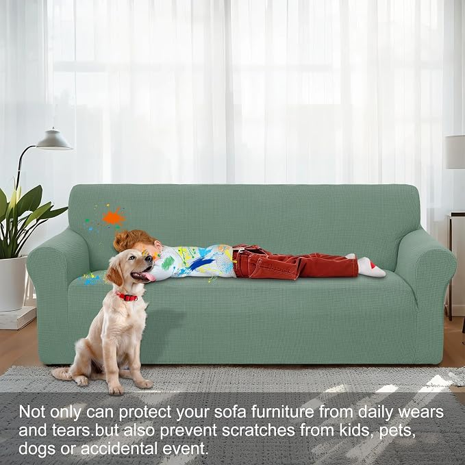 Stretch Couch Cover Washable Sofa Slipcover Furniture Protector - Image 2