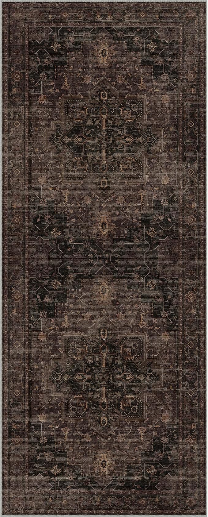 GENIMO 2x10 Runner Rugs for Hallway, Machine Washable Rugs Non Slip Vintage - Image 8