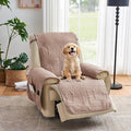 Quilted Recliner Chair Covers, Water-Repellent Recliner Slipcovers, Recliner by Pamhaven