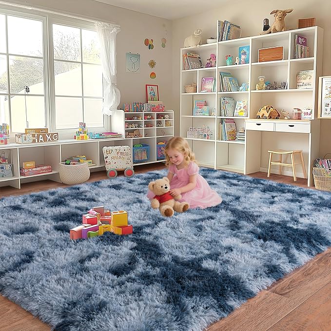 Extra Large Plush Rug High Pile Fluffy Rug - Image 7
