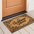LuxUrux Welcome Mats Outdoor Coco Coir Doormat, by LuxUrux