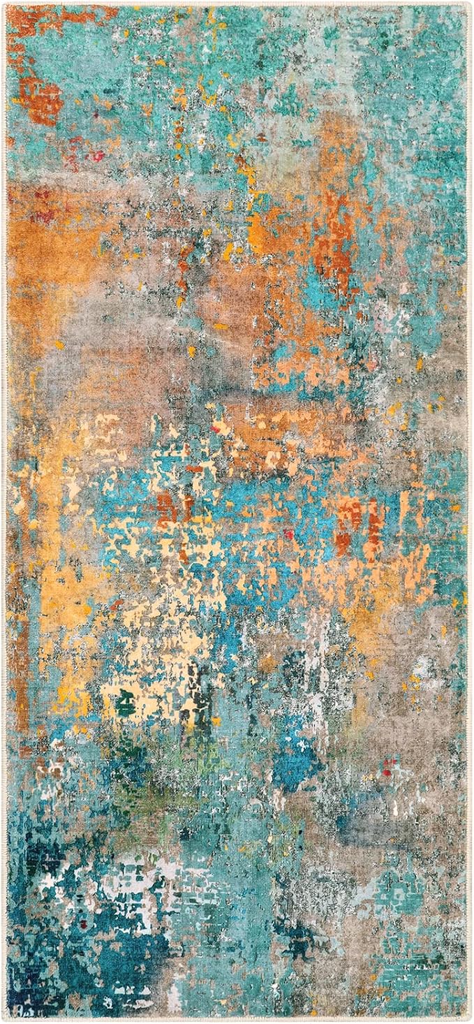 Lahome Modern Abstract Runner Rug - Image 8